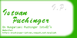 istvan puchinger business card